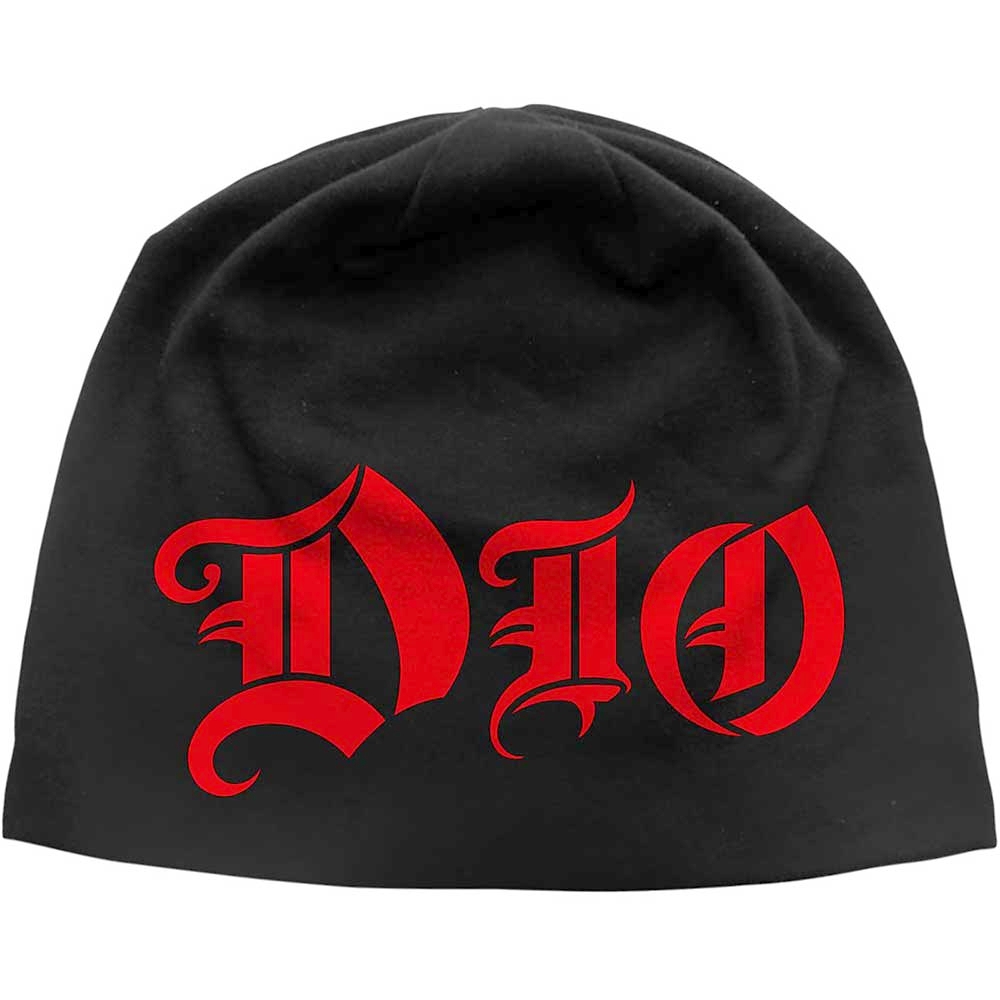 Dio - Logo JD Print Beanie Muts - Zwart